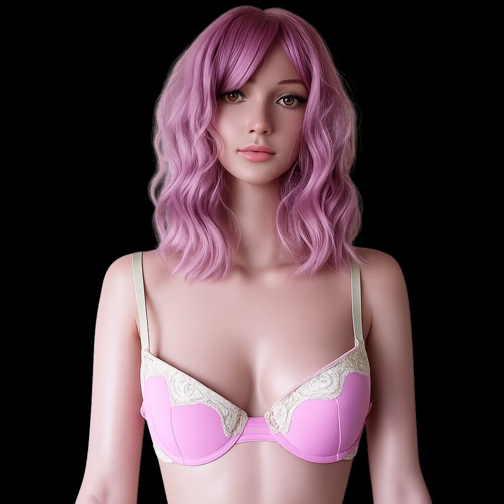 René Rofé Pink & Green Lace Bra – Size 36B - Picture 1 of 16